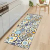 Bohemia Kitchen Floor Mat Carpet Non-slip Home Entrance Door Mat Rugs Boho Bathroom Mat for Living Room Kitchen Bedroom 211204