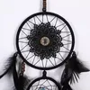 Terzo anello Piuma Acchiappasogni Appeso a parete Camera Auto Decorazioni per la casa Dreamcatcher Ornamento Regali di San Valentino