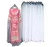160cm 180cm Transparent Wedding Dress Dust Cover Bag Soft Tulle Garment Bags Bridal Gown Scratch Resistant Net Yarn-Bags 50pcs SN767