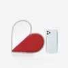 أكياس مسائية 2021 حقيبة للنساء للأزياء مصممة على شكل قلب ماس مصمم حقائب اليد كارتراس موجر دي هومبرو Y Bolsos CC282D