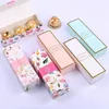 Present Wrap 10st Creative Flamingo Flower Box Paper Candy Boxes Wedding Favors Cupcake Packaging Dragees Wrapping