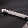 BDSM Manico con strass Catene di metallo Fruste Flogger Culo Sculacciata Bondage Schiavo Giochi per adulti Per coppie Fetish Sex Toys Unisex1244858