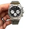 Fashion Business Mens Watches Top Luxurygood Brand Quartz Watch Men Stainless Steel Waterproof Wristwatch a11