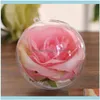 Decoration Event Festive Supplies Home & Gardenclear Baubles Ball Transparent Plastic Diy Crafts Balls Fashion Christmas Decorations Festiva