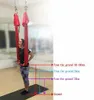 5*2.8m Aerial Yoga Hammock Set Fitness Yoga Stretch Anti-Gravity Swing Sling Inversion Belts Include Daisy Chain/Carabiner H1026