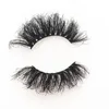 25MM 3D False Eyelashes 100% Mink Fur Eyelash 5D Handmade Normal Length Strip Eye lashes Thick Full High Volume lash Bulk For Cosplay 10 Styles