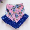 kids clothes girls boys Sequin Shorts children ruffle Floral printing PP pants summer fashion Boutique baby Clothing 10 styles Z163136962