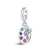 Convient au bracelet Pandora Charm de Ley 925 Silver Charms Beads Série 925 Silver Pendentif Femmes Bijoux Cadeau