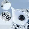 14cm Cute Owl Resin Model Statue Porch Living Room Desktop Modern Minimalist Crafts Home Decoration Ornaments Gifts