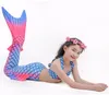 Nature Star Dziecięce syrena kąpielowa syrena kąpielowa dla dziewcząt morsko-morska merma do księżniczki kostium bikini set basen plaża Kąpiel Su291y