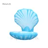 Nightclub Stage Decorativo Balão Inflável Balão 3M Mar Modelo Azul Azul Arrown Mussel Shell Para Decoração de Concerta