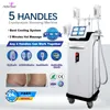 Máquina profissional de emagrecimento de criolipólise Dispositivo de perda de gordura Remoção de queixo duplo RF Laser Lipo Body Slim Equipamento para salões de beleza 2 anos de garantia Personalização do logotipo