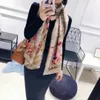 women's scarf high qualtiy silk scarves fashion printed handbag decorative no box 180x90cm am32