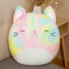 26 bambole peluche animali di peluche cuscino ventisei stili gommosi bambola colorata unicorno gatto maiale ape dinosauro farfalla morbido pillo4286557