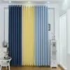 Curtain & Drapes 8 Color Window Curtains For Living Room Bedroom Grommet Top Modern Hight Blackout Panel Treatment Blinds Finished