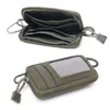 Wallets Multi-function Card Holder Wallet Mini Coin Purse Women Men Portable Waist Pack Slot Waterproof Travel Kit Tactical Key Pa241n