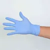 In voorraad Blauwe 100 stks / pack Latex Hoge elasticiteit PVC-inspectie Beschermende handschoenen Anti Iuenza en bacteriën olie