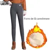 Winter Women's Leggings Plus Size Leggings 4XL 5XL Velvet Warm Pants High Waist Comfort pants Keep Warm Flexible Leggin 211108