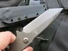 Strider St D2 Blad Titanium Finish Tanto Fast kniv KYDEX Sheath EDC Outdoor Tactical Camping Combat Survival Fighting Tools