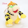 25 cm de amarelo e cinza Bowser Koopa Doll Doll Backed Animals Toy for Kids Christmas Gifts1137617