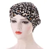 Nouvelles femmes musulmanes imprimé Hijabs chapeaux Turban foulard chimio Cancer casquette perte de cheveux chapeau longue queue arc Bonnet large bandeau casquette