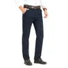 Business Loose 100% Coton Tissu Jeans pour Hommes Printemps Automne Mâle Marque Classique Droite Stretch Long Denim Pantalon Hommes Pantalon 210319
