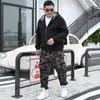 Mäns Tracksuits Men Kläder 2021 Tracksuit Cargo Camouflage Jacket Byxor 2 Piece Set Mens Hoodies XXXXL Coat Track Suit 6XL 7XL 8XL 9XL