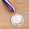 Voetbalmedaille Verzamelbare voetbalmedaille van topkwaliteit Souvenir voor voetbalfans Zinklegering Officiële voetbalwedstrijd Sport Adwar9140297