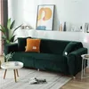 Stretch sammet hem soffa täcker höst vinter förtjockat glidande hörn för vardagsrum all-inclusive soffa 211207