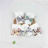 3 pcs Beutiful Hair Clip Hand Made Kids Girls Clips Bow tie 210619
