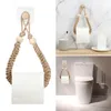 Toilet Paper Holders Home Decoration Retro Rustic Bathroom Wall-Mounted Towel Rack Nautical Rope Holder Roll