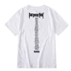 Fashion Mens T Shirt Kvinnor Sommar 100% Bomull Stylist Hip Hop Kortärmad Tees Storlek S-XL