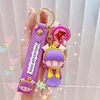 Creatieve Hot Selling Lolita Little Princess Sleutelhanger schattig meisje sleutelhanger 3D PVC tas auto hanger verjaardag beste cadeau-accessoires G1019