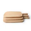 Home Chopping Block Kitchen Beech Cutting Board Cake Plate Serving Trays Wooden Bread Dish Fruit Plate Sushi Tray Baking Tool KKB64590515