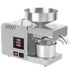 Food Processing 220V / 110V Intelligent Oil Press Automatic Household and Commercial Stainless Steel Extraction Machine