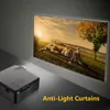 4K 1080p Home Theatre 169 Projecteur Screen Metal Anti-Light Curtain Projection Polyester en tissu réfléchissant pour Espon Benq1535310