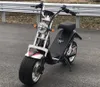 Książę Retro 2 Duże koła Motoryzowany skuter dla dorosłych z siedziskiem Elektryczna obsługa hulajnoga Phat