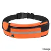 Utomhuspåsar Trail Running Midjebälte Dual Pocket Bag Män Kvinnor Fitness med vattenflaska Vattentät telefon Sport7133371