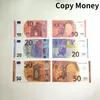 Copia de dinero Prop euro dólar 10 20 50 100 200 500 suministros de fiesta Fake Movie Money Play Play Collection Regalos Decoración Home Game Token Faux Faux Billet