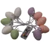 Cordes MIFLAME LED guirlande lumineuse corde de pâques oeuf batterie colorée lumières décoratives décorations de noël pour la maison en plein air