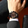 Męskie zegarki CRRJU Watch Męskie Moda Casual Zegarek Kwarcowy Luminous Business Chronograf Zegarki Wodoodporna Relogio Masculino 210517