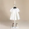 Orso Leader Girl Casual Dress 2021 New Fashion Abiti da principessa Ragazze Costumi dolci Abiti carini Neonate Vestidos per 1-5Y Q0716