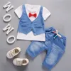 Summer Toddler Boy Children Children Clothing Set Baby Clothes Tshirtpants Suit Tracksuits For Boys 1 2 3 4 Years 210226 93 Z25008440