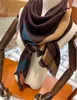 Кашемировый теплый шарф классического дизайна, женский зимний большой шаль с монограммой