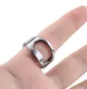 22MM Ring Bottle Opener Stainless Steel Finger Ring Bottle Beer Cap Opening Remover JW81