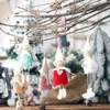 Juldekoration Hängande plysch Angel Doll Pendant Xmas Tree Ornaments Holiday Party Decor New Year Gift JJB11252