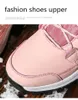 Waterproof Shoes Female Snow Boots Platform Mujer Botas Ankle Winter Boot With Thick Fur Girl