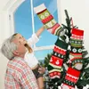 Christmas Stockings Xmas Tree Fireplace Hanging Ornaments Family Holiday Season Decorations Large Size XBJK2107