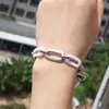 Strands de miçangas Bracelete de círculo de jóias de hip -hop com conjunto de colar de colar acrílico colorido 19,5cm Casal Kent22