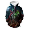 Men's Hoodies & Sweatshirts Xinchenyuan Men/Women Movie Spawn 3D Printed Long Sleeve Hoodie Fashion Sweatshirt Men Sport Pullover Tops A52